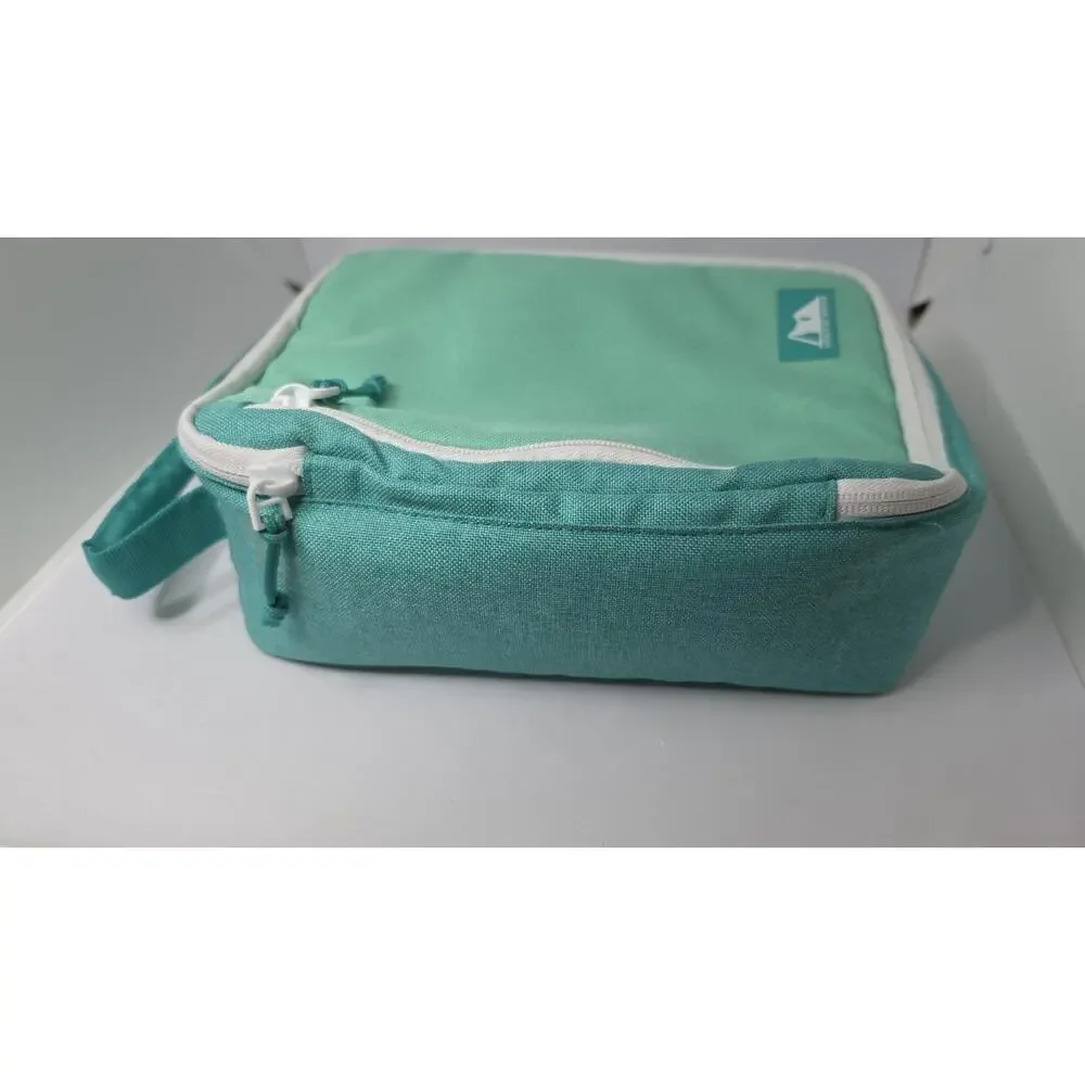 Arctic Zone Insulated School Lunch Box Bag Cooler Tote Mint Green